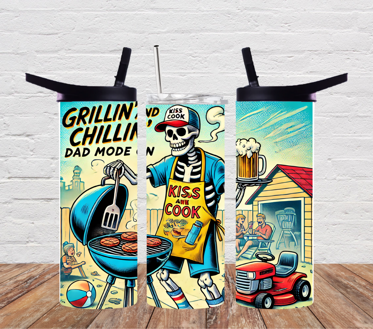 Dad- Chillin and grillin