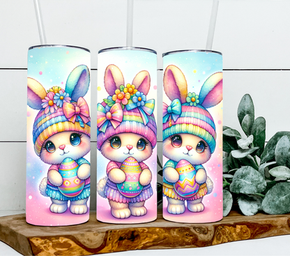 Easter Bunnies Pastel 2