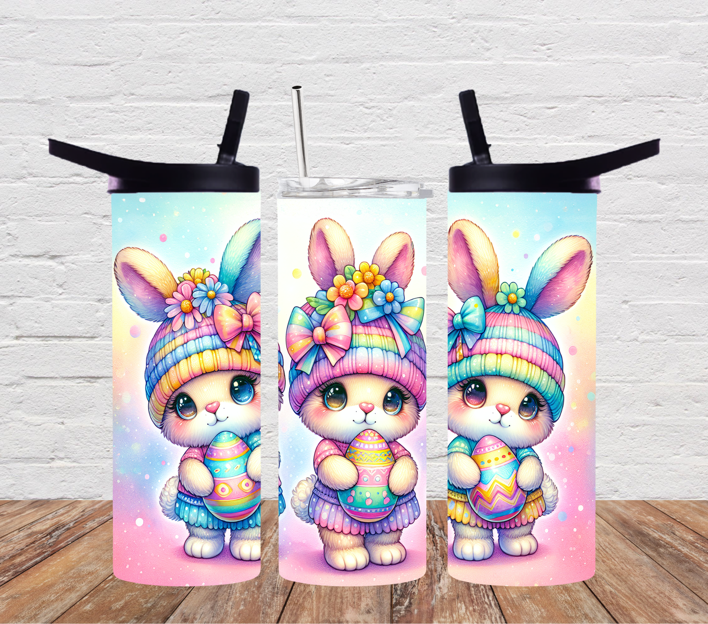 Easter Bunnies Pastel 2