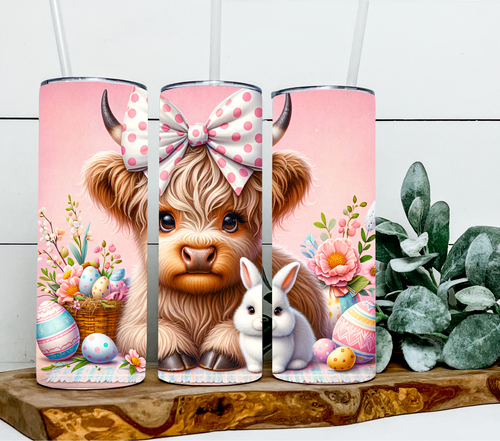 Easter highland cows #4