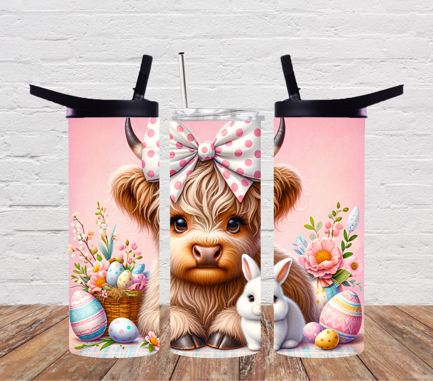 Easter highland cows #4