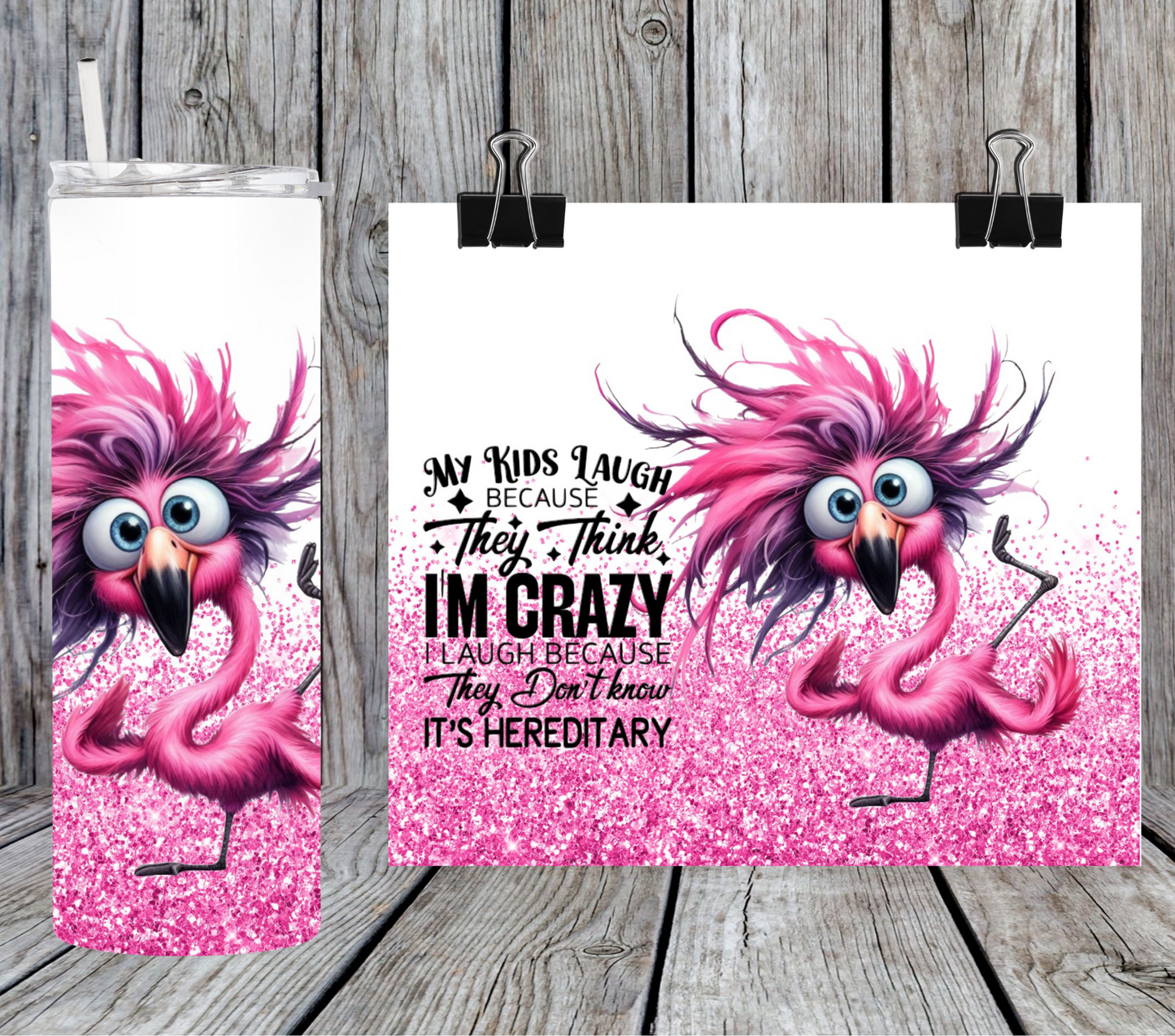 They think I'm crazy -Flamingo