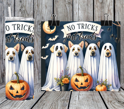 Halloween Dogs No Tricks just treats