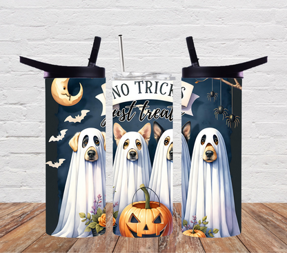 Halloween Dogs No Tricks just treats