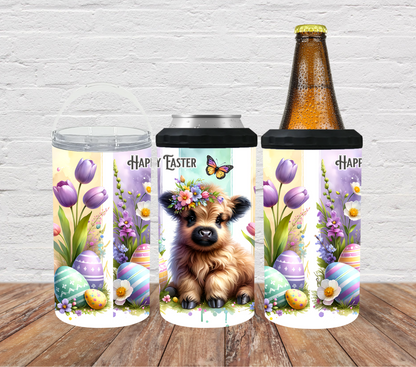 Happy Easter Highland Cow