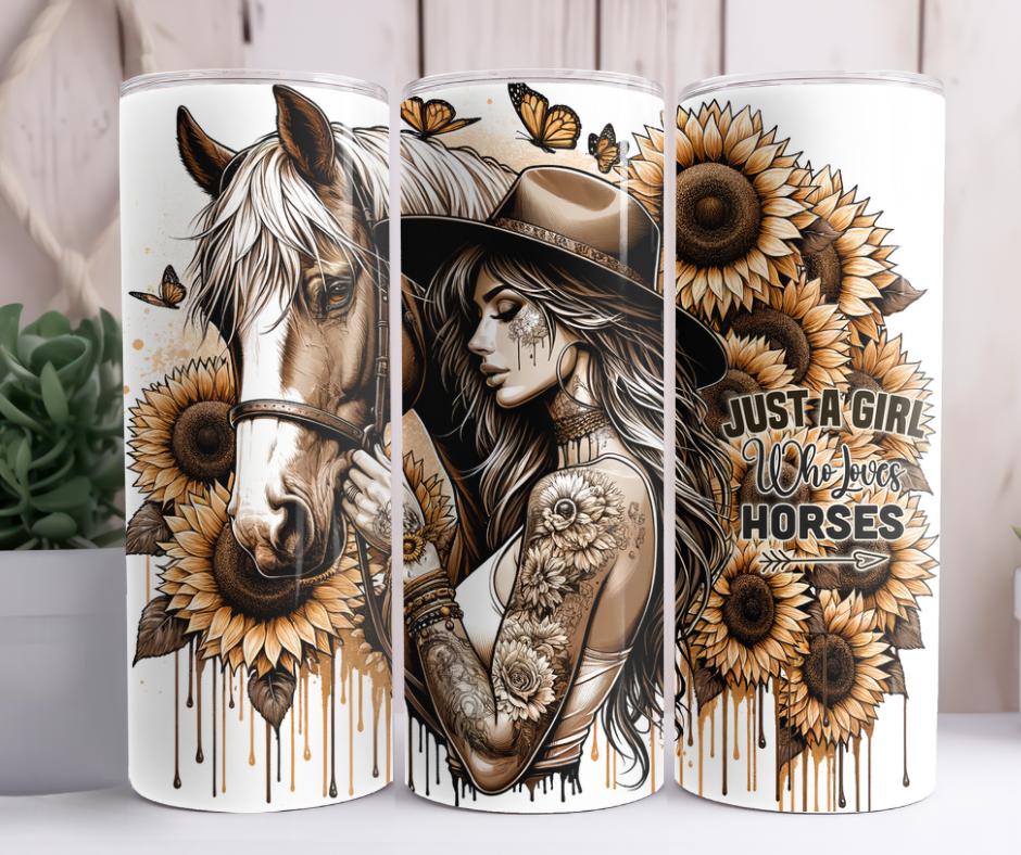 Just a girl who loves horses