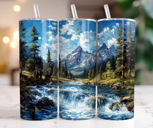 Scenic mountains