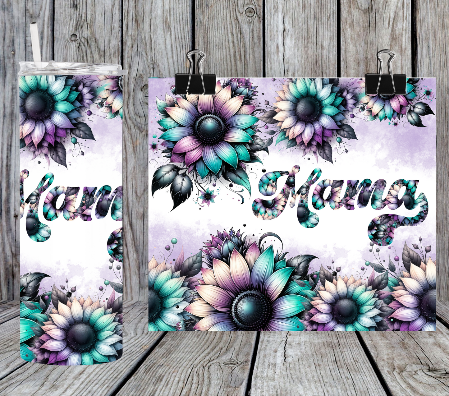 Mama sunflowers