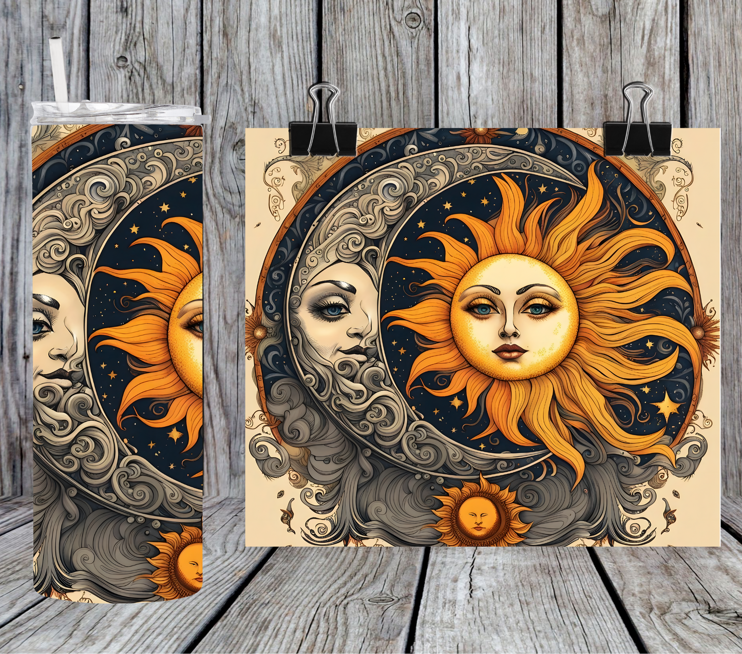 Sun And Moon Boho