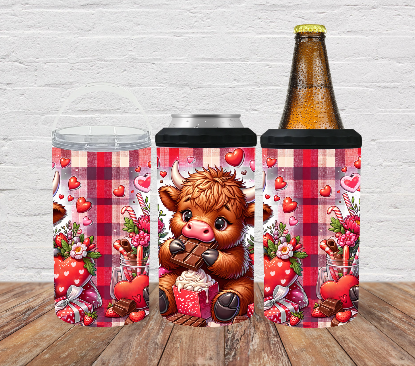 Valentines' highland cow chocolate