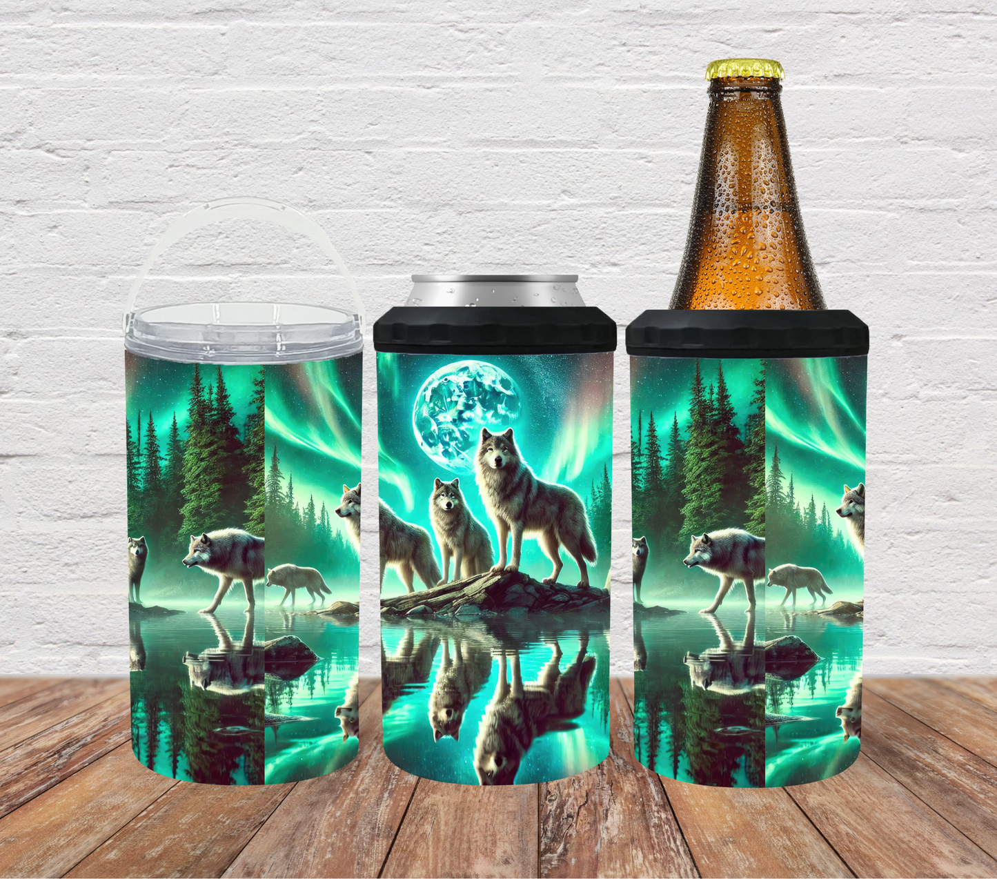 Northern Lights wolf