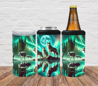 Northern Lights wolf