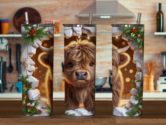 Breakout standing highland cow